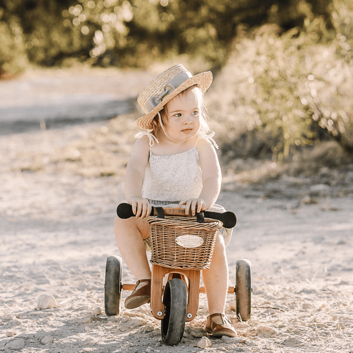 Kinderfeets Tiny Tot Trike & Bike - Bamboo - Hello Charlie