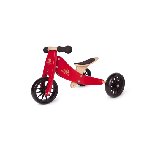 Kinderfeets Tiny Tot Trike & Bike - Cherry Red--Hello-Charlie