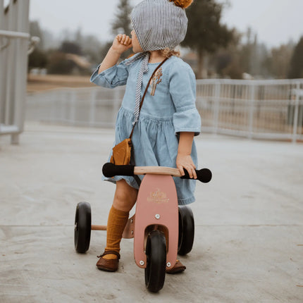 Kinderfeets Tiny Tot Trike & Bike - Coral-Kinderfeets-Hello Charlie