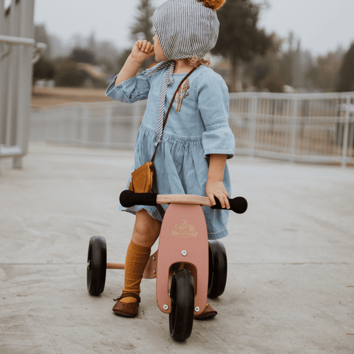 Kinderfeets Tiny Tot Trike & Bike - Coral - Hello Charlie