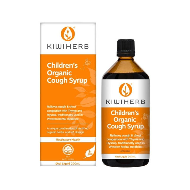 Kiwiherb Children's Cough Syrup - Organic-Kiwiherb-Hello Charlie