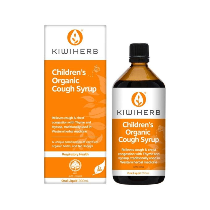 Kiwiherb Children's Cough Syrup - Organic - Hello Charlie