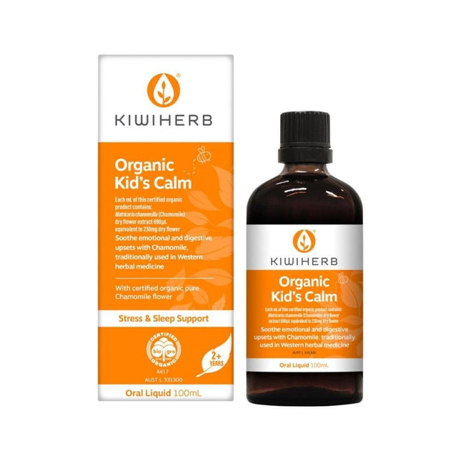 Kiwiherb Organic Kid's Calm - Sleep & Stress Support-Kiwiherb-100ml-Hello Charlie