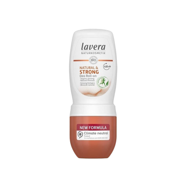 Lavera 48 Hour Natural Deodorant Roll On - Natural & Strong--Hello-Charlie
