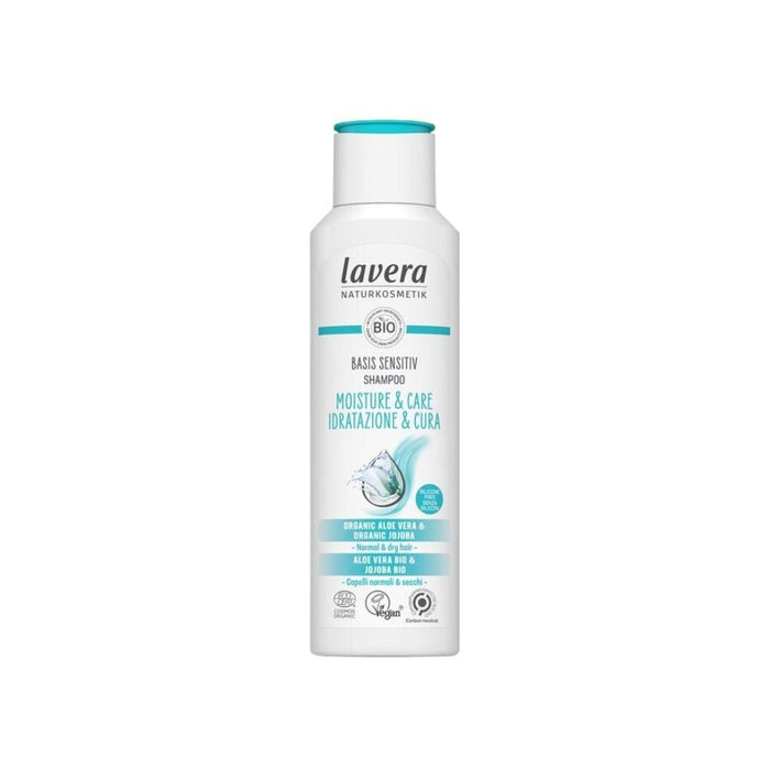 Lavera Basis Sensitive Shampoo - Moisture & Care - Hello Charlie