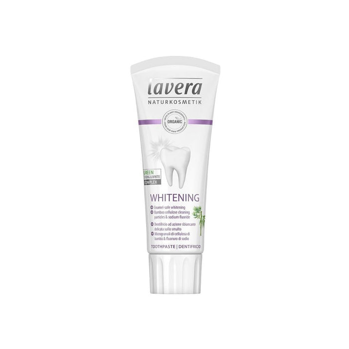 Lavera Natural Toothpaste - Whitening with Fluoride - Hello Charlie