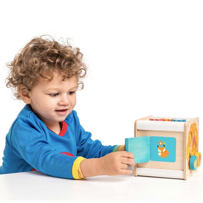 Le Toy Van Petilou Petit Activity Cube - Hello Charlie