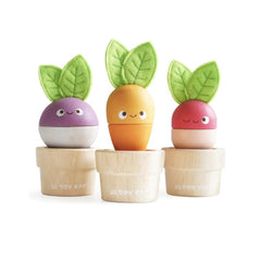 Le Toy Van Petilou Wooden Stacking Toy - Veggies-Le Toy Van-Hello Charlie