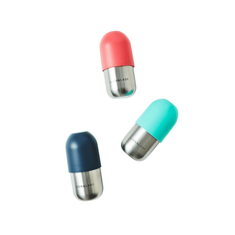 Lion & Lady Stainless Steel Feeding Bottle Single 210ml - Fuchsia Pink-Lion & Lady-Hello Charlie