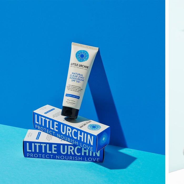 Little Urchin Natural Zinc Clear Sunscreen 100g--Hello-Charlie