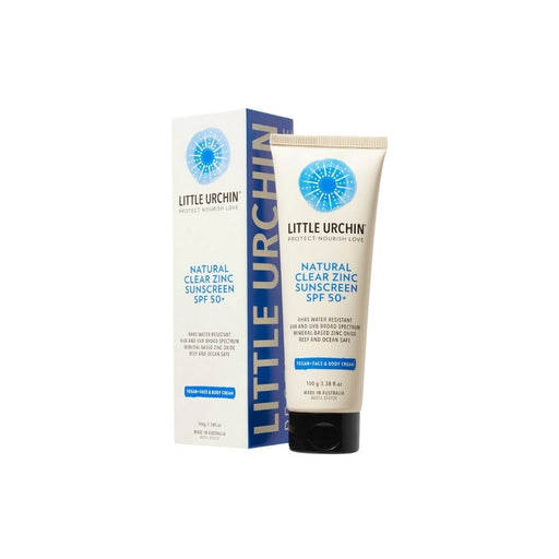 Little Urchin Natural Zinc Clear Sunscreen 100g - Hello Charlie