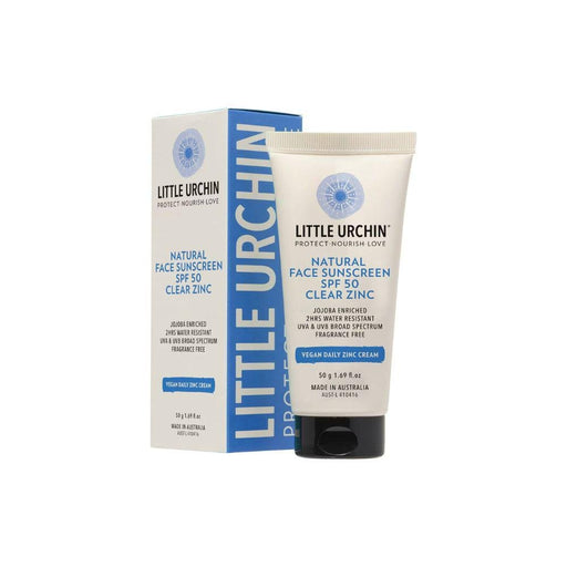 Little Urchin Natural Zinc Clear Sunscreen 50g - Hello Charlie