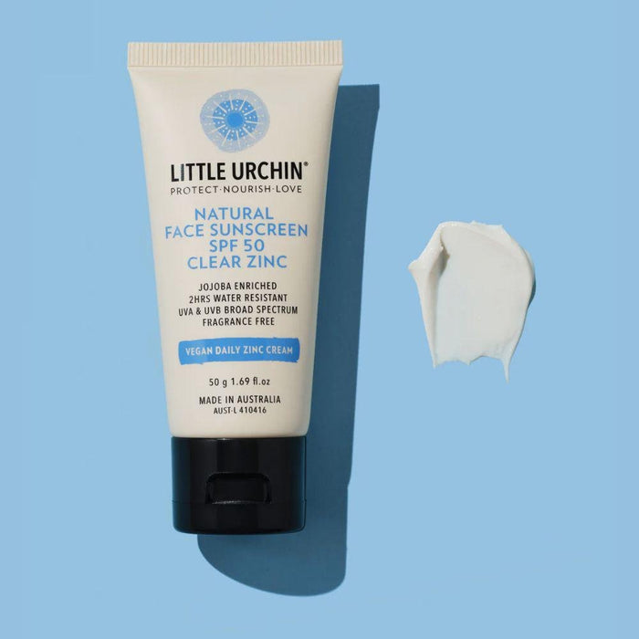 Little Urchin Natural Zinc Clear Sunscreen 50g - Hello Charlie