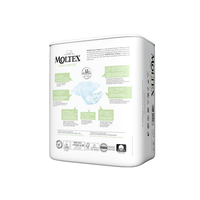 Moltex Eco Nappies Maxi Size 4 - Bulk-6 packs of 174 nappies-Hello-Charlie