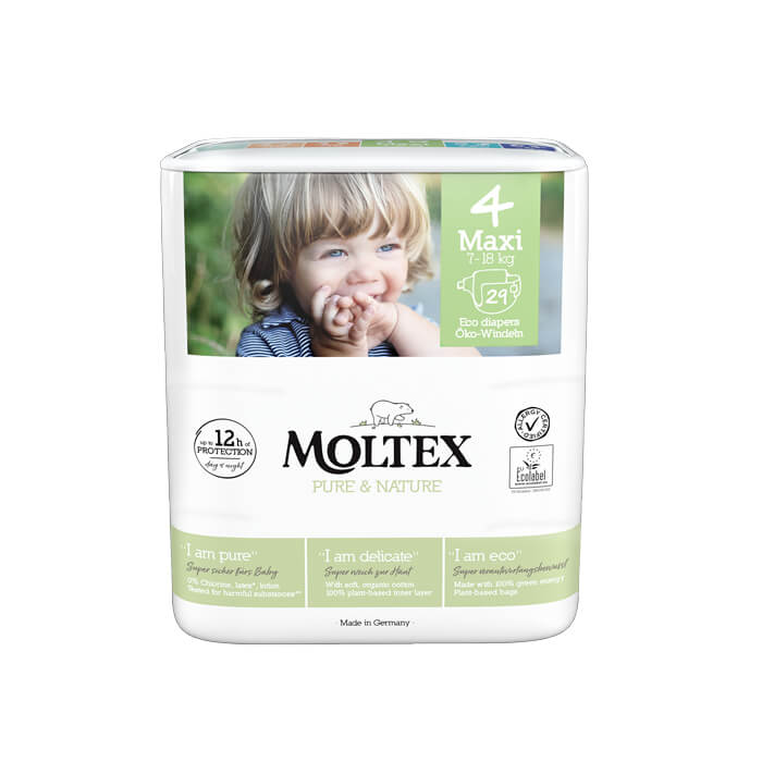 Moltex Eco Nappies Maxi Size 4 - Bulk - Hello Charlie