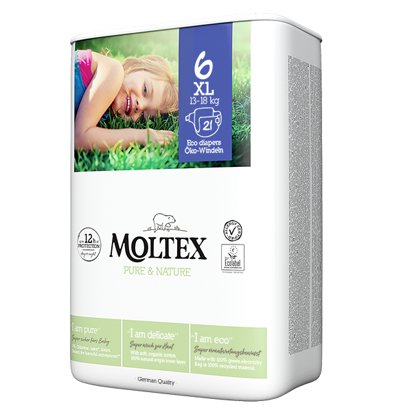 Moltex Eco Nappies XL Size 6 - Bulk--Hello-Charlie