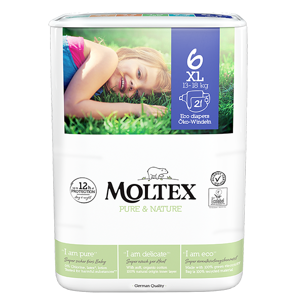 Moltex Eco Nappies XL Size 6 - Bulk--Hello-Charlie