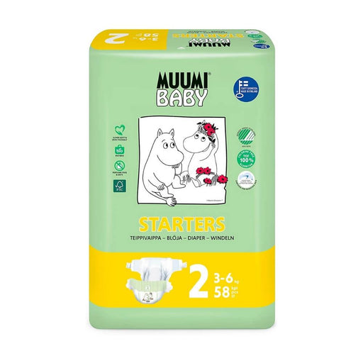 Muumi Eco Nappies Size 2 - Pack - Hello Charlie