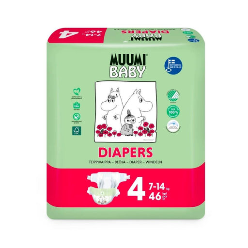 Muumi Eco Nappies Size 4 - Pack - Hello Charlie