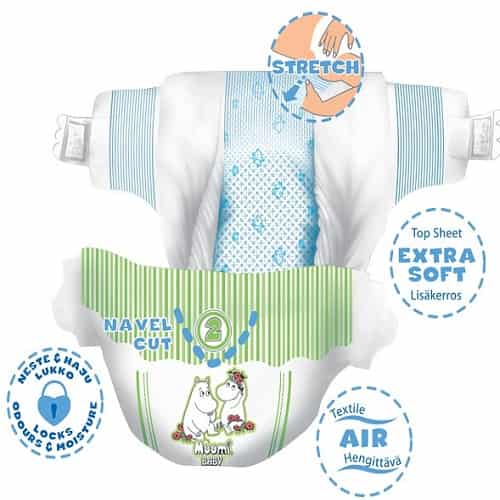 Muumi Eco Nappies Size 5 - Bulk - Hello Charlie