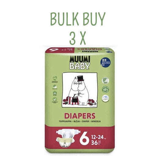 Muumi Eco Nappies Size 6 - Bulk - Hello Charlie