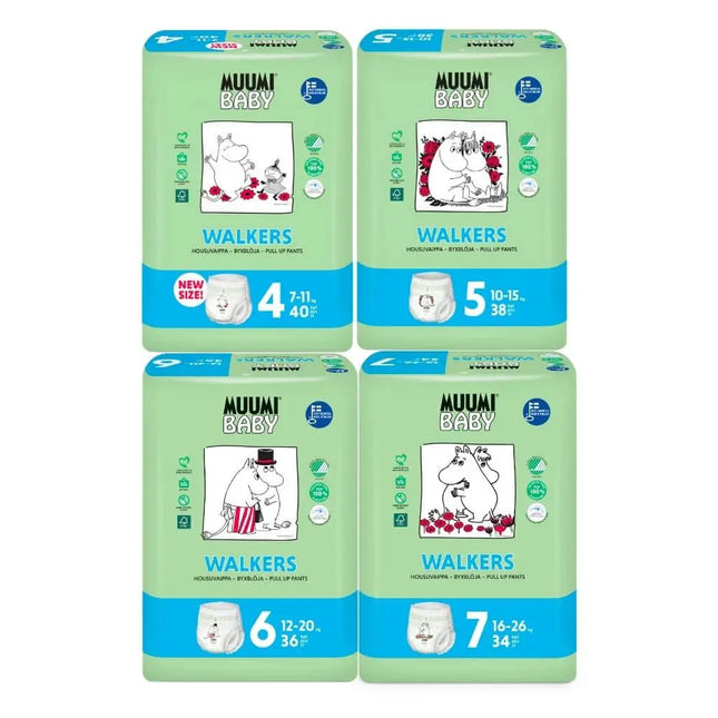 Muumi Eco Training Pants Samples-Muumi-Size 5 - 10-15kgs-Hello Charlie