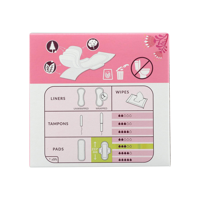 Natracare Ultra Extra Pads Wings - Regular--Hello-Charlie