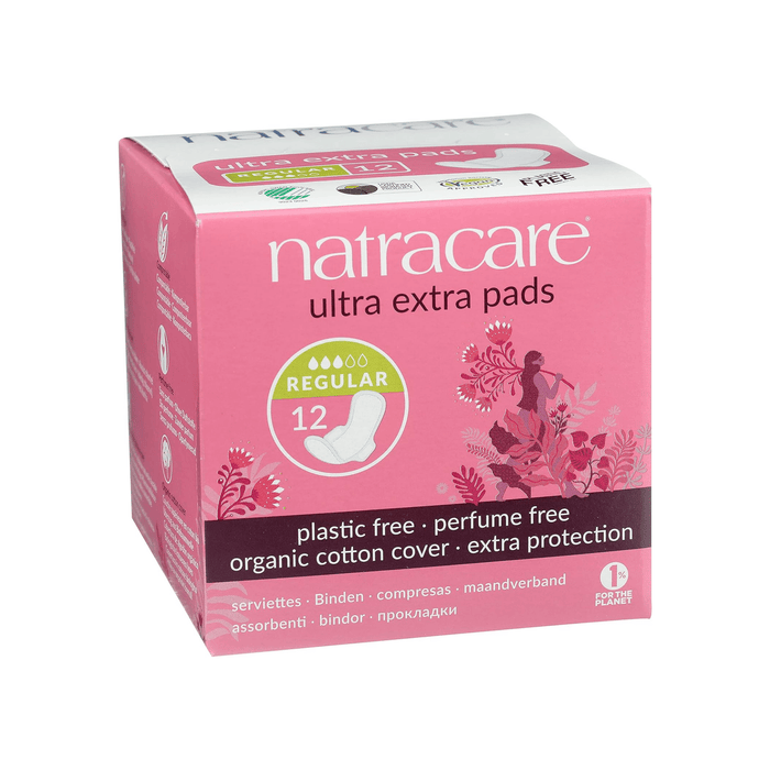 Natracare Ultra Extra Pads Wings - Regular - Hello Charlie