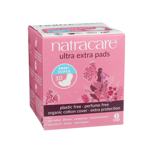 Natracare Ultra Extra Pads Wings - Super - Hello Charlie