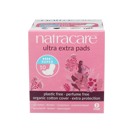 Natracare Ultra Extra Pads Wings - Super - Hello Charlie