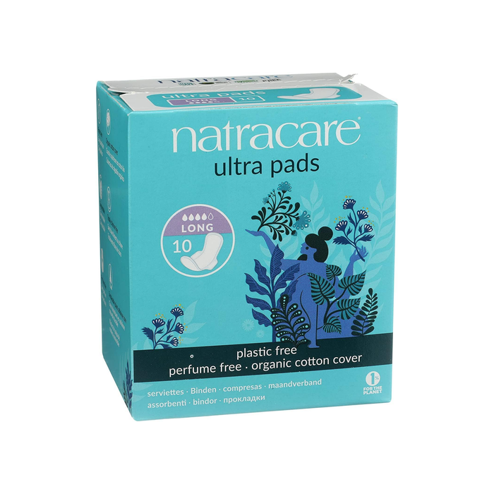 Natracare Ultra Pads Wings Long--Hello-Charlie