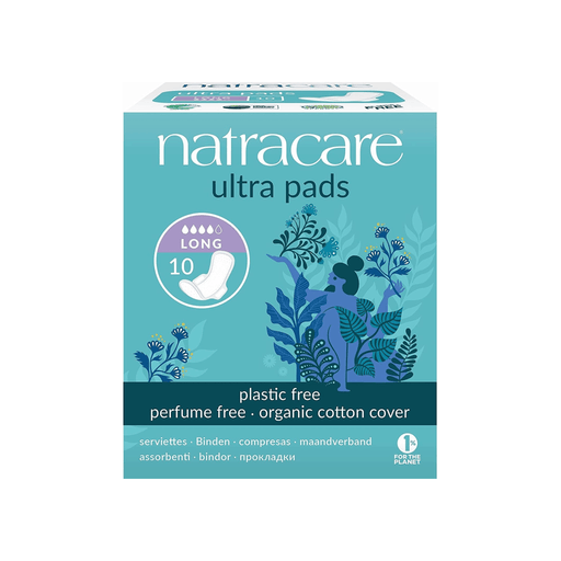 Natracare Ultra Pads Wings Long - Hello Charlie