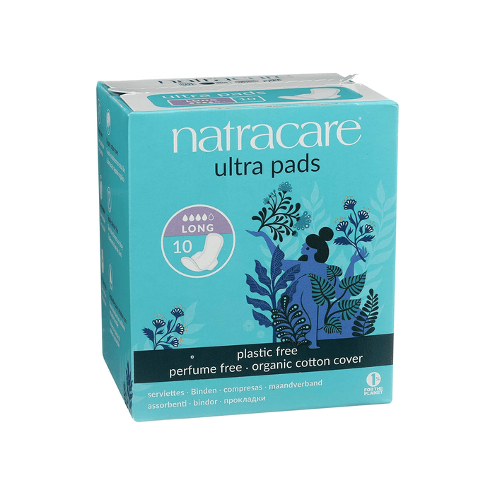 Natracare Ultra Pads Wings Long - Hello Charlie