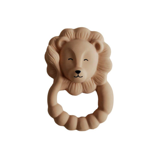 Natruba Natural Rubber Teether - Animal-Lion-Hello-Charlie