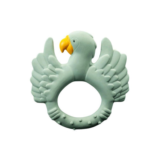 Natruba Natural Rubber Teether - Animal-Parrot-Hello-Charlie