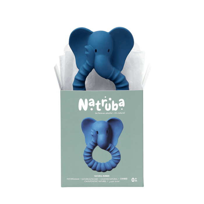 Natruba Natural Rubber Teether - Animal - Hello Charlie