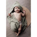 Natruba Organic Muslin Hooded Baby Towel - Hello Charlie