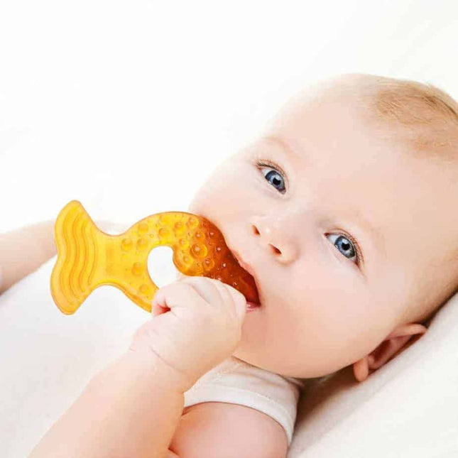 Natural Rubber Soothers - Fish Teether-Natural Rubber Soothers-Single Pack-Hello Charlie