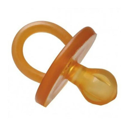 Natural Rubber Soothers - Round Twin Pack-Natural Rubber Soothers-Large-Hello Charlie