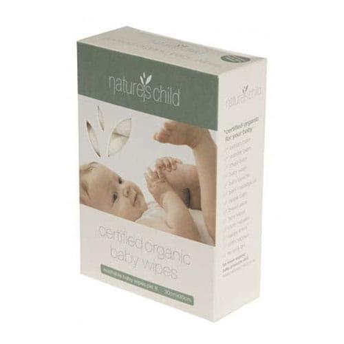 Nature's Child Organic Cotton Baby Wipes - Box 8 - Hello Charlie