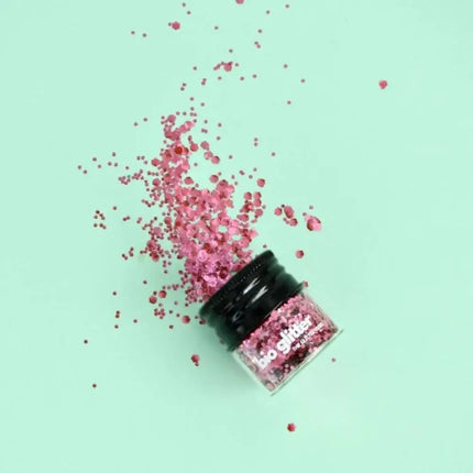 No Nasties Kids Biodegradable Glitter-No Nasties Makeup-Rose Pink-Hello Charlie