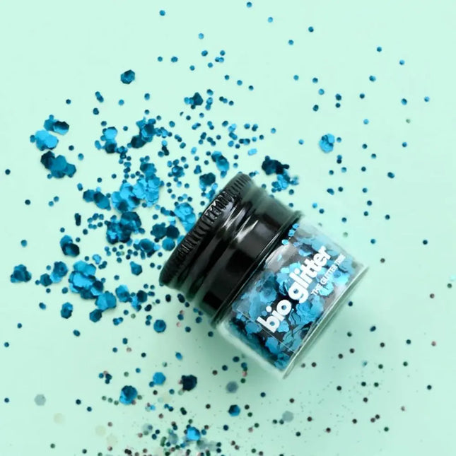 No Nasties Kids Biodegradable Glitter-No Nasties Makeup-Sapphire Blue-Hello Charlie