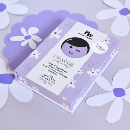 No Nasties Nancy Deluxe Purple Pressed Powder Kids Play Makeup Box-No Nasties Makeup-Hello Charlie