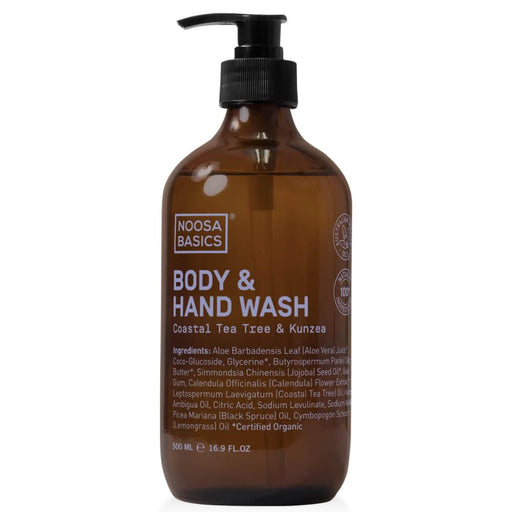 Noosa Basics Body & Hand Wash - Tea Tree & Kunzea - Hello Charlie