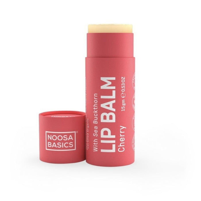 Noosa Basics Organic Lip Balm - Cherry - Hello Charlie