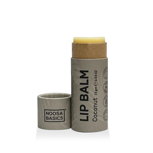 Noosa Basics Organic Lip Balm - Coconut - Hello Charlie