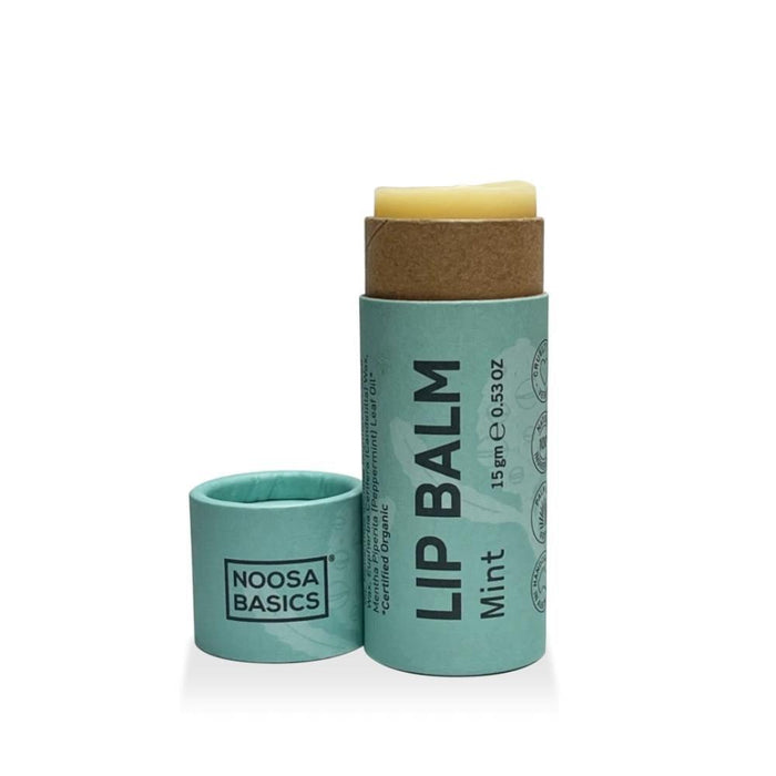 Noosa Basics Organic Lip Balm - Mint - Hello Charlie