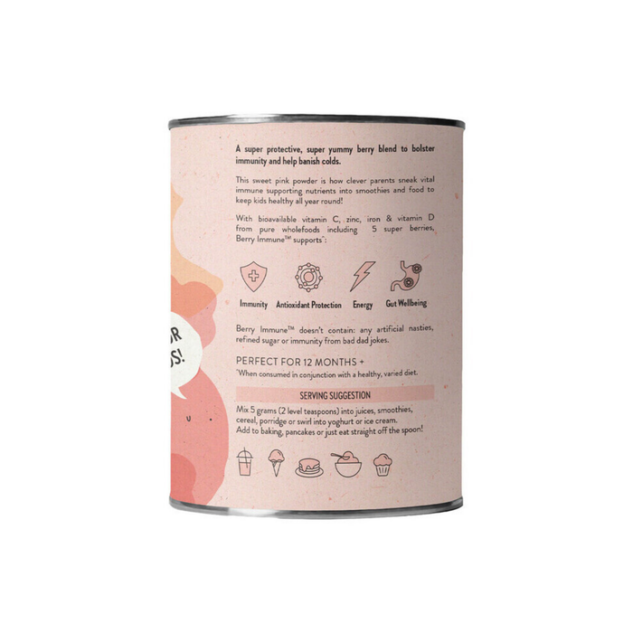 Nutra Organics Berry Kids Immune Support Powder Blend 125g-Hello-Charlie