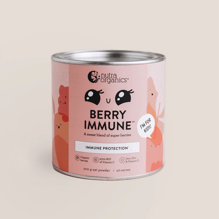 Nutra Organics Berry Kids Immune Support Powder Blend 200g - Hello Charlie