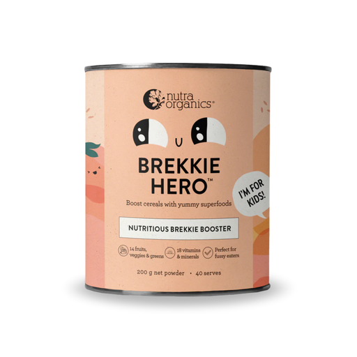 Nutra Organics Brekkie Hero Nutritional Supplement Powder 200g-Hello-Charlie